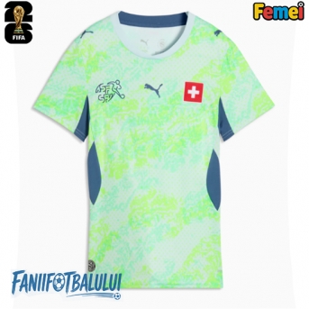 Elveția Echipament de Fotbal Replică Mondial 2026 Femei Deplasare